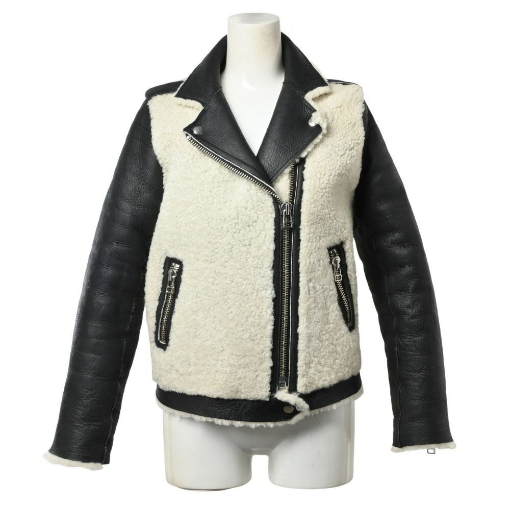 LANVIN  ライダースジャケット　★新品★⭐ 2026年最新】LANVIN en Bleu メンズ レザージャケット・ライダースの