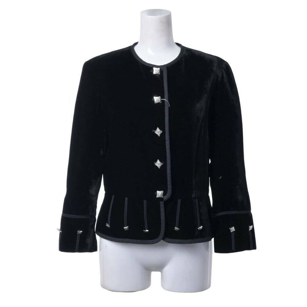 LAUREN RALPH LAUREN ノーカラーコート ブラック XXS POLO RALPH LAUREN ポロ・ラルフローレン ウールブレンド ラップコート