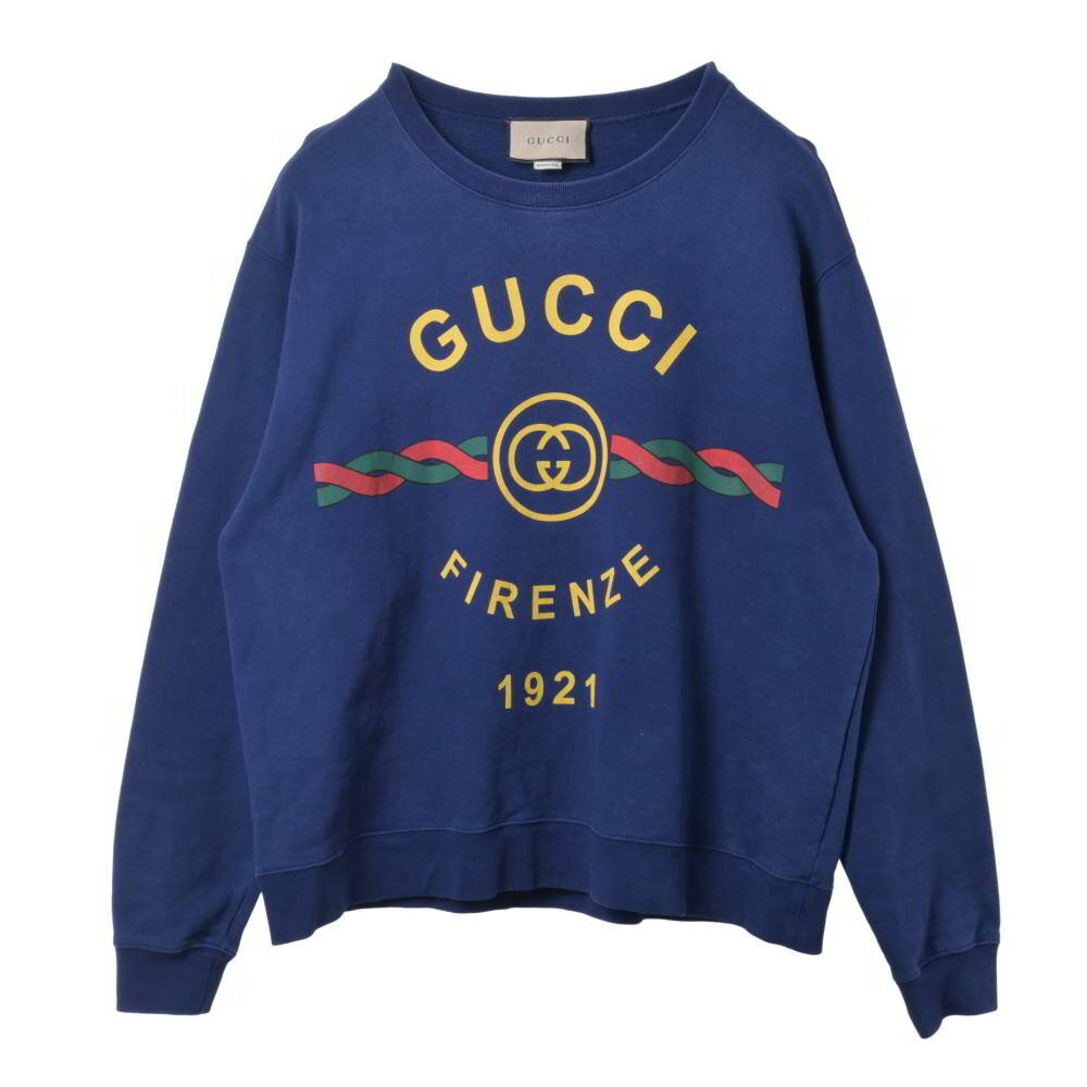 楽天市場】gucci トレーナー（カラーブルー）の通販