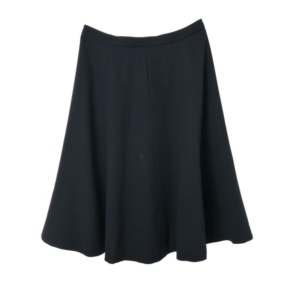 Chloe ウール フレア スカート - ブラック クロエ 【中古】