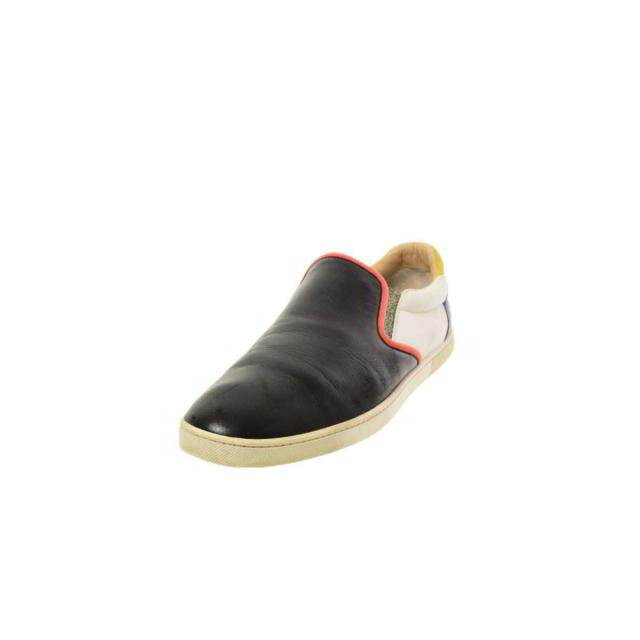 Christian Louboutin クレイジーパターン レザー スリッポン 43/28cm マルチ クリスチャンルブタン 【中古】