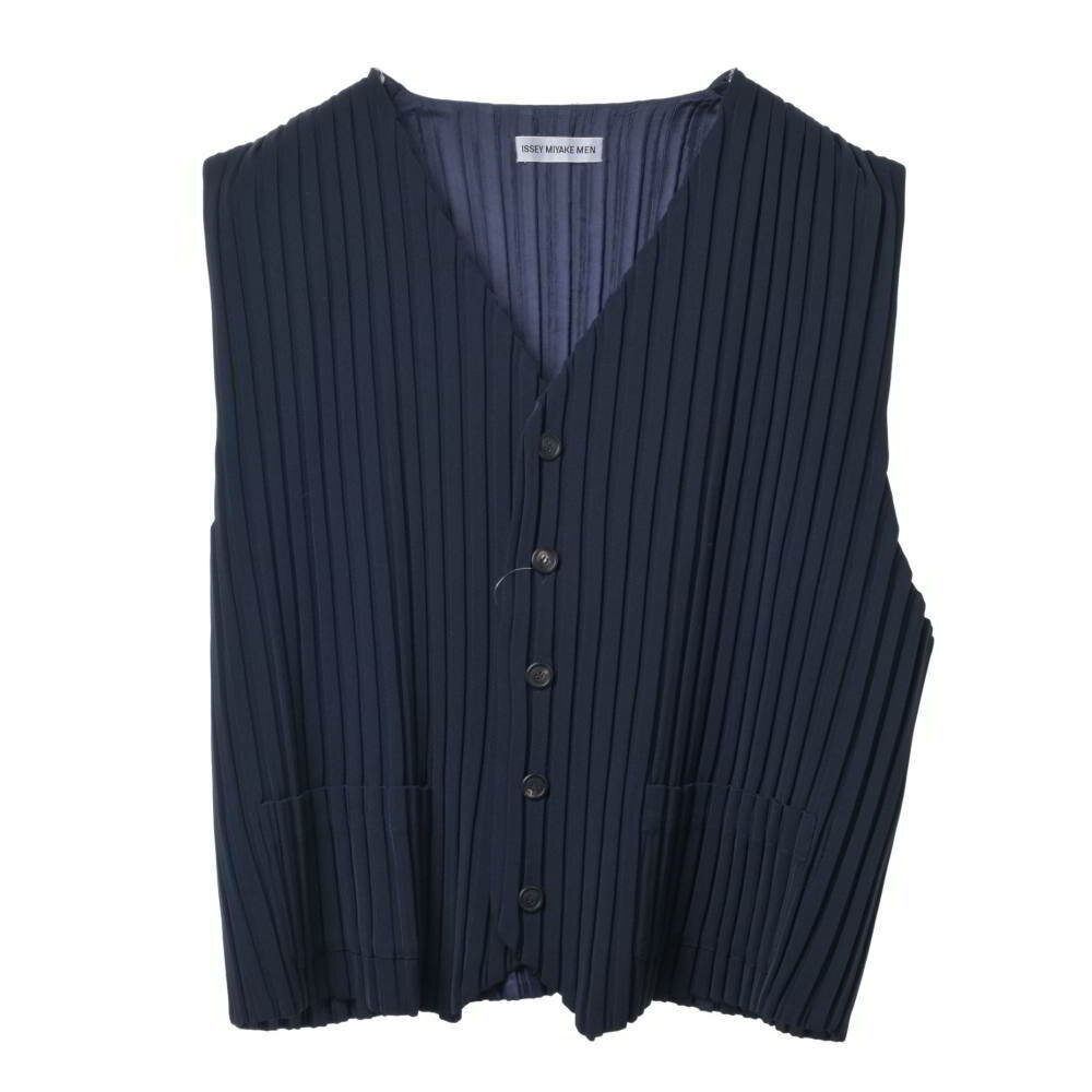 タグ付き新品★ISSEY MIYAKE イッセイミヤケ ベスト シワ加工 M 楽天市場】ISSEY MIYAKE イッセイミヤケ（ベスト・ジレ｜トップス