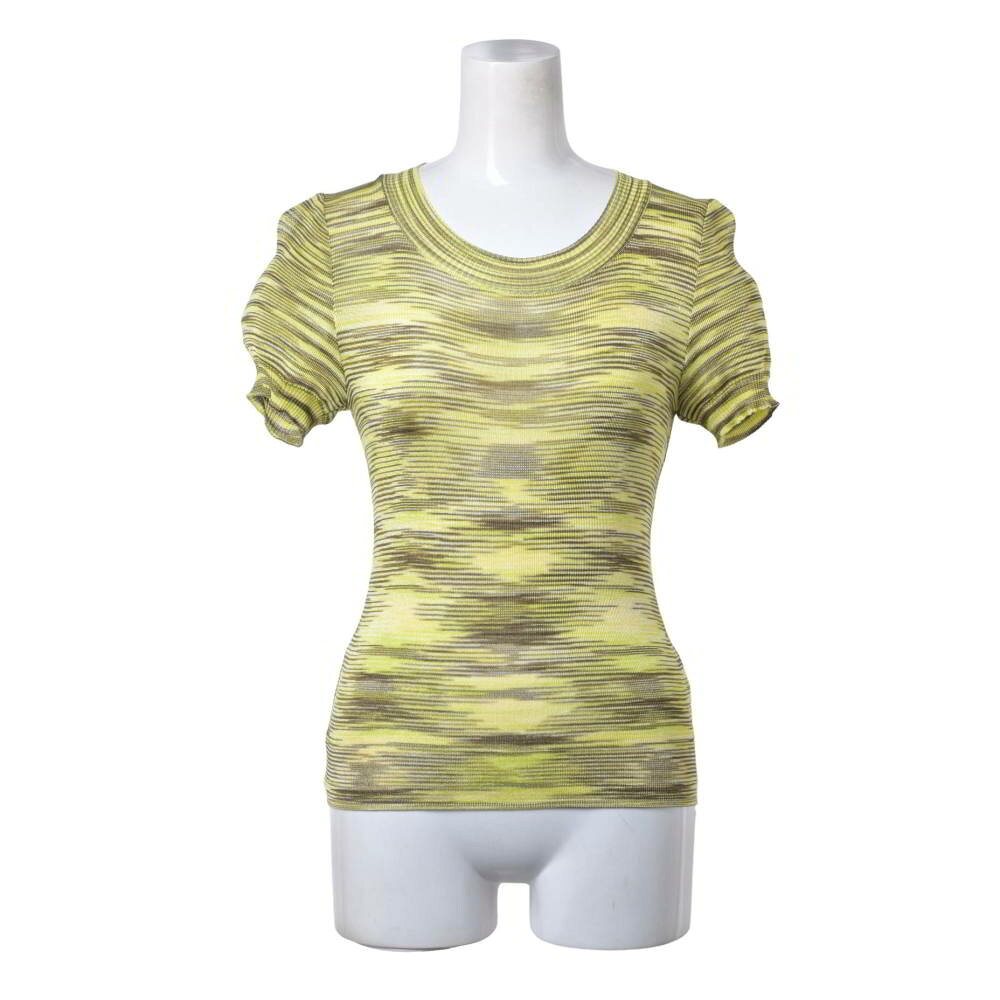美品 MISSONI ミッソーニ Vネックサマーニット イエロー 長袖 楽天市場】ミッソーニ 中古（カラーイエロー）（トップス｜レディース
