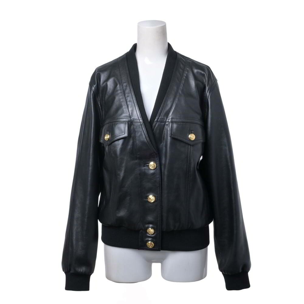 楽天市場】レザージャケット 中古（ブランドグッチ）（レディース