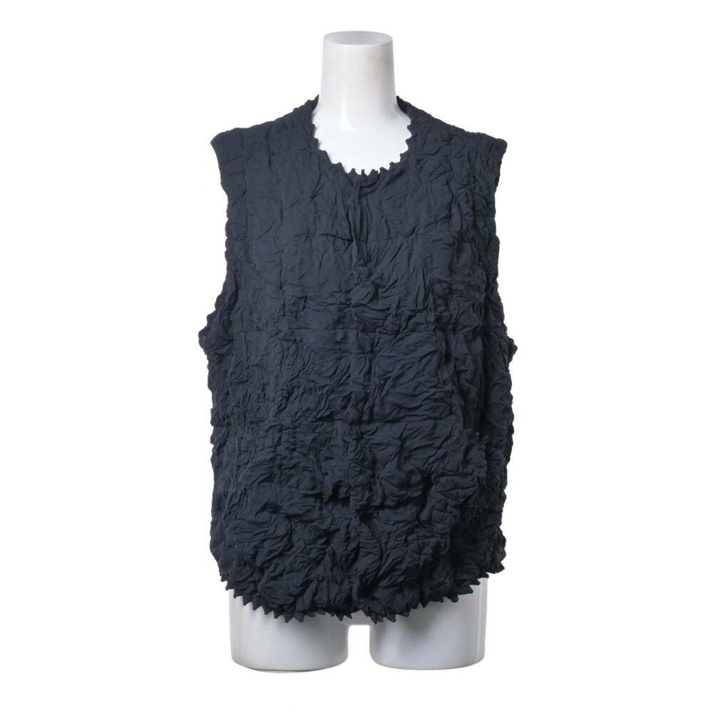 HaaT ISSEI MIYAKEイッセイミヤケ ベスト　レース　総柄　黒 楽天市場】ISSEY MIYAKE HaaTの通販