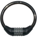 【全品10倍+クーポン!★6/1★ワンダフルデー】 J&C 可変式ダイヤル錠 JC-001W 12x300mm ブラック 自転車 チェーン 鍵 ロック ダイヤルロック お好きな番号に変更可能 30cm
