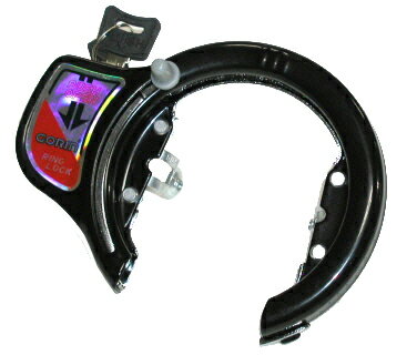 抽選ポイント100%バック大チャンス☆11/25限定 要エントリー GORIN ゴリン プッシュ式リング錠 GR-730 自転車用