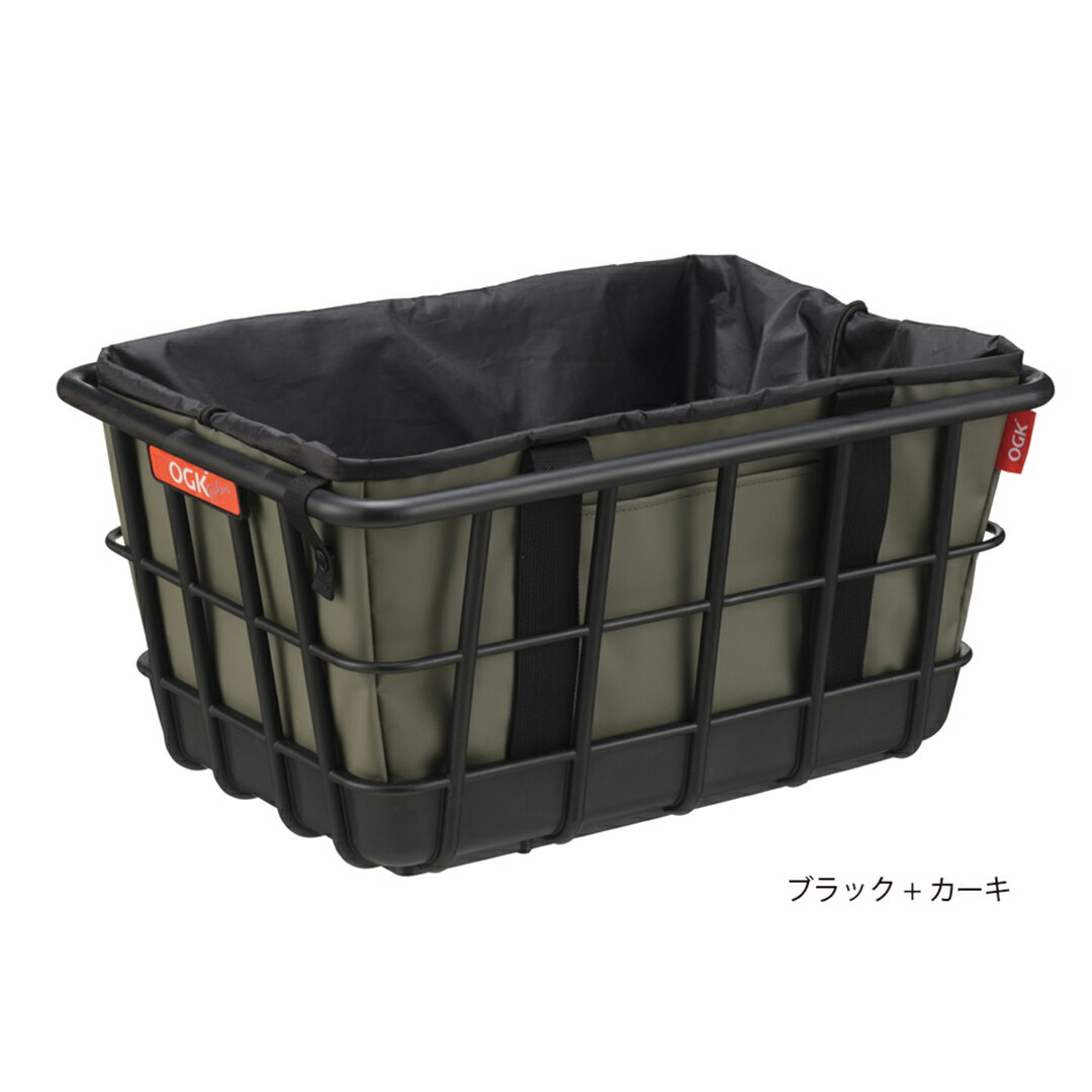 樂天商城 - ★最大P10倍！15日は2人に1人最大100％Pバック※要エントリー★ RB-020+TN-017Rインナーバック付リヤバスケット オージーケー OGK カゴ
