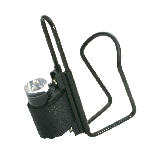 抽選ポイント100%バック大チャンス☆11/25限定 要エントリー Bike guy どこでもホルダーブラック ケージ付 自転車用