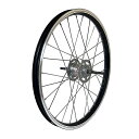 自転車用 リアホイール 20x1.50 後輪 黒 28H 内装3段 ローラーブレーキ仕様 ナット止め ヤマハ ブリヂストン 電動アシスト自転車対応 20インチ