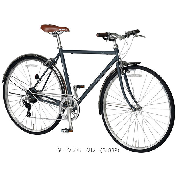 ★メーカー放出品★ クロスバイク　丸石サイクル　トライアングルＳＦ　５２０ｍｍ　ブロンズチタン 店舗受取送料割引)丸石サイクル（MARUISHI） トライアングルSF（1x7s