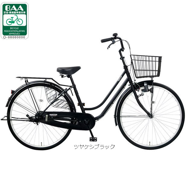 楽天市場】グリーン（カラーブラック）（シティサイクル｜自転車