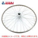 25日最大1500円OFFクーポンあり【送料無料】アサヒサイクル 一般車完組オートライト用ステンレスホイール ライト無し J2端子(シマノ対応)