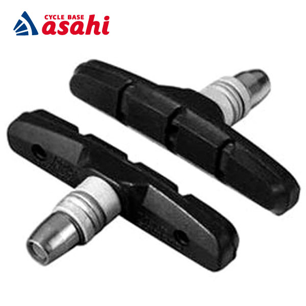 31日最大P5倍エントリー要&1日最大1200円OFFクーポンありアサヒサイクル SHIMANO Vブレーキシュー M70T3（Y8BM9810A）のサムネイル