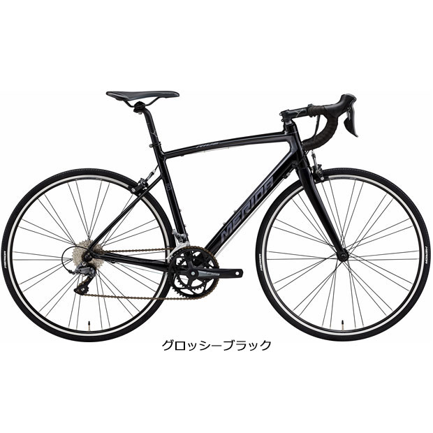 【最安値】ロードバイク ブラック　メリダ　自転車　SHIMANO搭載 シマノ 楽天市場】メリダ ロードバイク（カラーブラック）（ロードバイク