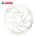 10日最大1200円OFFクーポンありテクトロ TR160-52 ディスクブレーキローター 160mm(6穴、厚み1.8mm、2ピストン用)