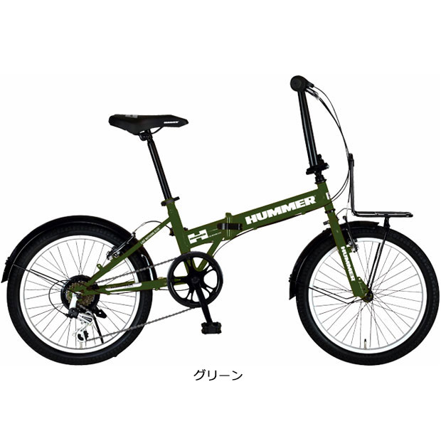 楽天市場】クラシック（カラーグリーン）（折りたたみ自転車｜自転車