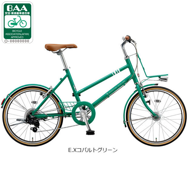 楽天市場】小径自転車・ミニベロ（カラーグリーン）（自転車