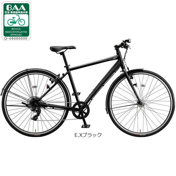 楽天市場】ブリヂストン クロスバイク（カラーブラック）（自転車