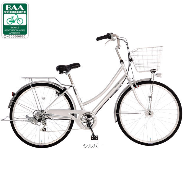 楽天市場】あさひ 自転車（カラーシルバー）（シティサイクル｜自転車 