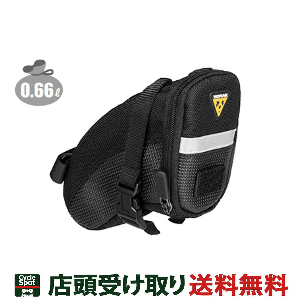 樂天商城 - トピーク 自転車 サドルバッグ TOPEAK TPK エアロ ウェッジ パック (ストラップマウント) S BAG21901