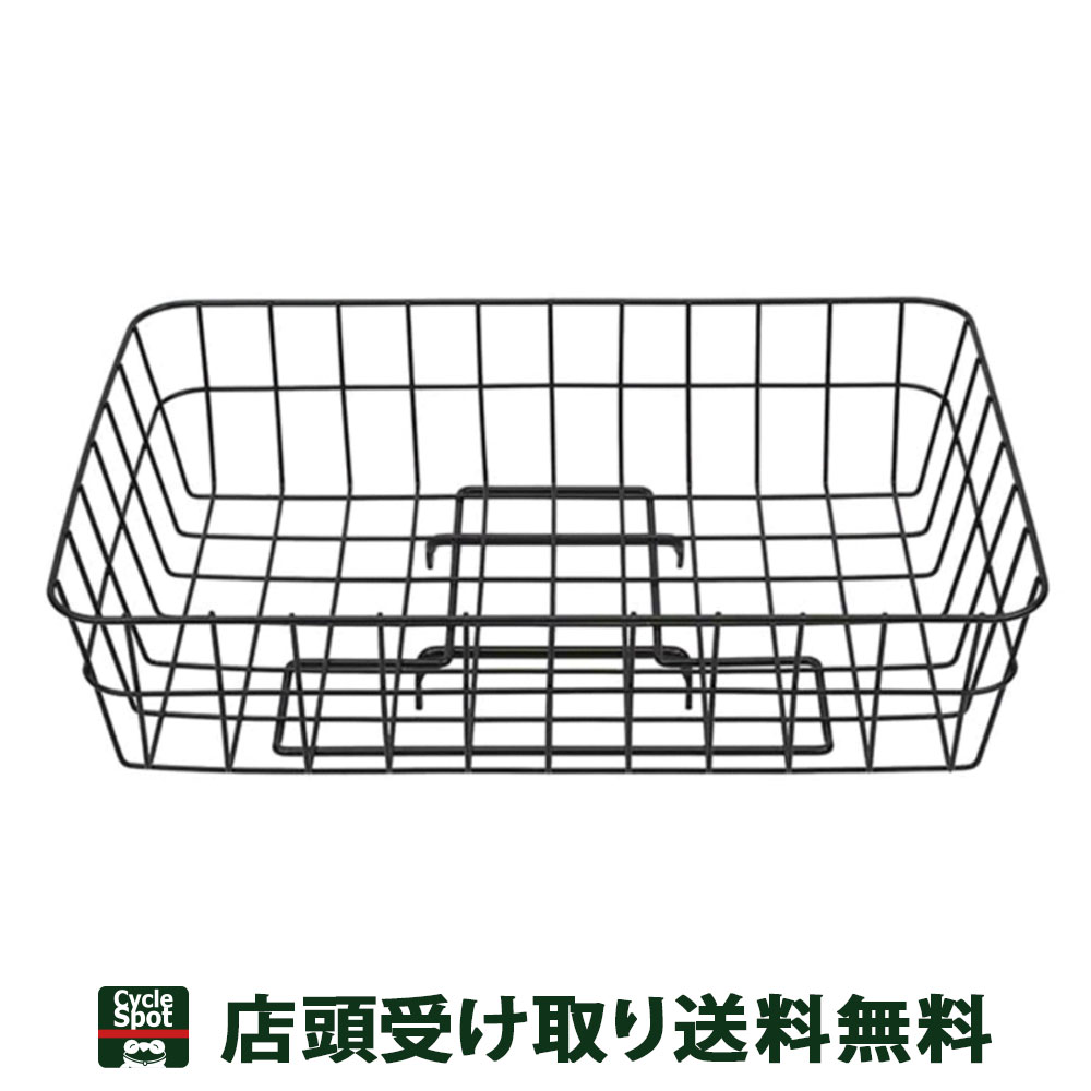 説明すっきりとスタイリッシュなデザインで大きめサイズのワイヤーバスケット通学や通勤など日常的な使用を想定し、バスケット底部を補強することにより優れた耐久性を実現様々なスポーツ車にマッチするデザインフォークセンター穴とキャリヤダボ（もしくはドロヨケダボ）を使用して固定するVブレーキ、カンチブレーキ用マウント（マウント04-1）付属【対応車種】ミニベロやクロスバイクなど(20型〜700C)のVブレーキ(カンチブレーキ)装着車※キャリヤダボ（もしくはドロヨケダボ）の有無を必ずご確認下さい※シティ車には装着できません※適合車種であってもブレーキの形状や自転車の形状によって装着ができない場合がありますワイヤーバスケット LA 04-1 (Vブレーキ用) 亜鉛メッキ はこちら用品説明素材：スチール重量：バスケット/980g・マウント04-1/420g耐荷重：5kg用品サイズ幅465mm×奥行315mm×高さ115mm（底面：幅410mm×奥行265mm）※底面サイズは実測となります用品注意事項※フロントキャリア装着モデルに取り付けの場合は、フロントキャリアを取り外した上で取り付けを行って下さい。snorw4-210517t sst266t svitaminbikeplust s21raizt s20setteradvanced1t s21ci586-201008t s21co14-210405t s21se534-201008t s20setter8-0t s21mi372-201008t s21li424-201008t s21es420-201008t s21shepherdt s21shepherdltdt s21ra162-201025t s21ra121-201025t s21ra135-201025t sne21255-201025t sbrla106-2105261t sne21242-201025t ブラック 4580253417061