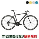 当店限定P10倍 4/20 店頭受取限定 フジ FUJI RAIZ ライズ 2024 クロスバイク スポーツ自転車 700C 16段変速 [24 RAIZ]