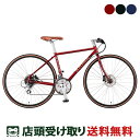 当店限定P10倍 2/1　店頭受取限定 ラレー RALEIGH Radford Traditional ラドフォード トラディショナル クロスバイク スポーツ自転車 700C 24段変速 [RFT]