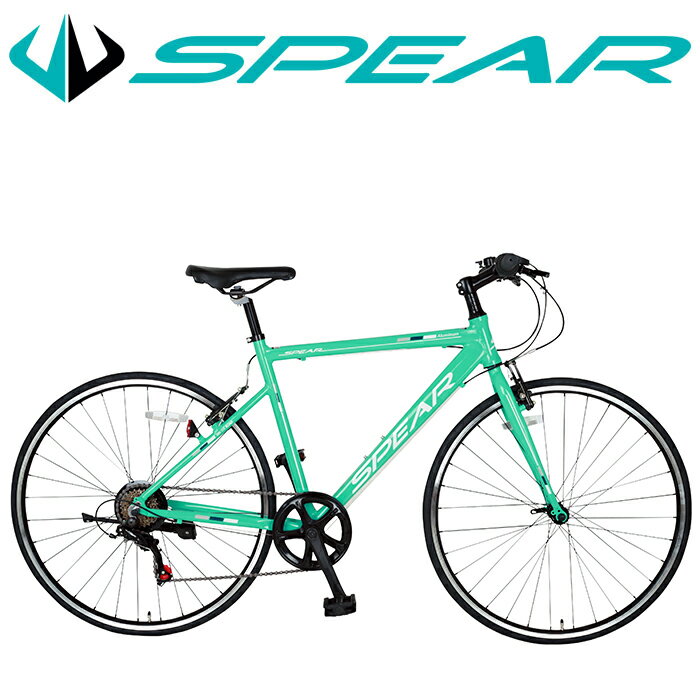 ֥Х ߥե졼 700c ޥ6®SPEAR(ڥ) SPCA-7006 ǥ졼顼 TourneyʥˡŬѿĹ160cmʾ ޥåȥ֥å ۥ磻 ꡼ С  פ򸫤