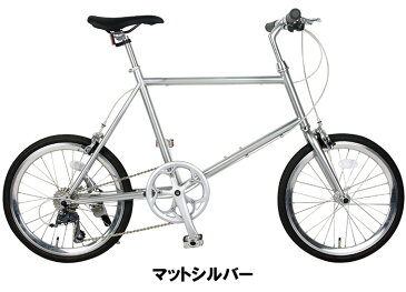 自転車 小径車 自転車 完成品 完成車 組立 ミニベロ 20インチ クロモリ シマノ製 8段変速 SPEAR (スペア) SPMI-208CM ディレーラー Claris（クラリス）男性 女性 適用身長150cm以上