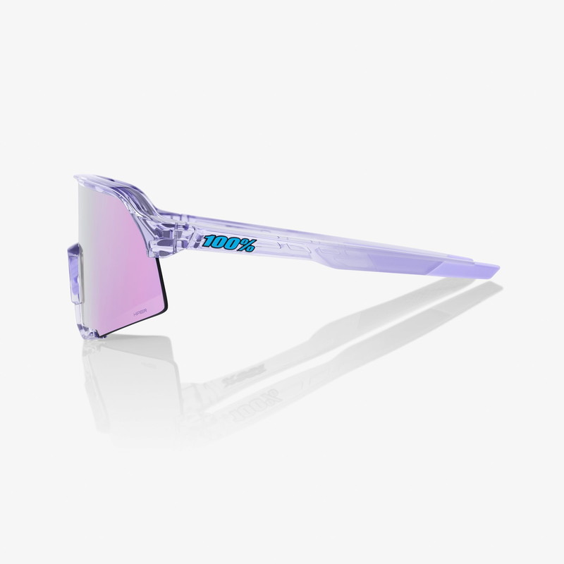 100% ワンハンドレッド S3 Polished Translucent Lavender HiPER Lavender Mirror Lens サングラス