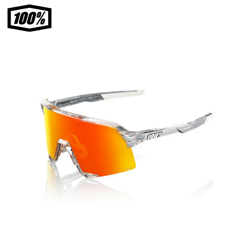 100% ワンハンドレッド S3 Polished Translucent Clear - HiPER Red Multilayer Mirror