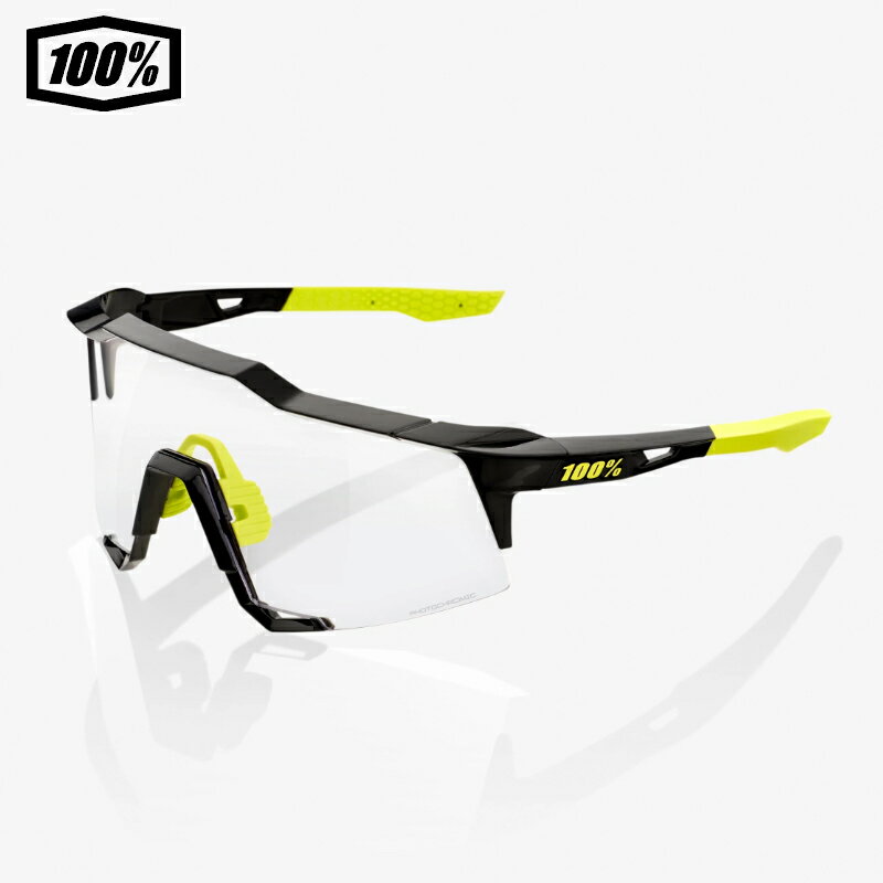 100% ϥɥå SPEEDCRAFT Gloss Black Photochromic Lens 󥰥饹