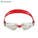 Aqua Sphere アクアスフィア Kayenne ミラーレンズ レギュラーフィット Grey/Red/Silver Titanium Mirror Lens