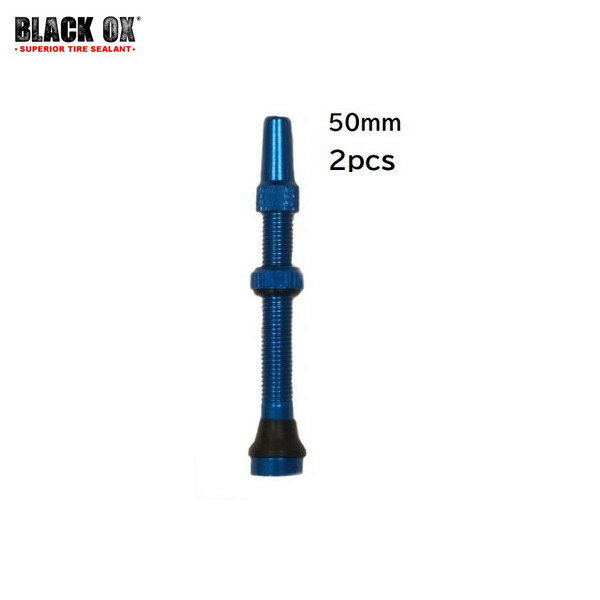 Black OX ブラックオックス TL Valve 50mm Blue チューブレスバルブ