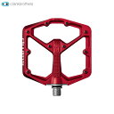 CRANK BROTHERS スタンプ 7 ラージ レッド ペダル