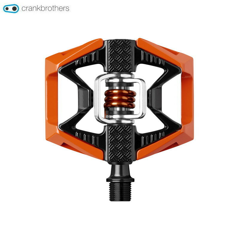 CRANK BROTHERS ダブルショット 2 オレンジ/オレンジ ペダル