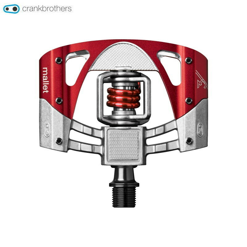 CRANK BROTHERS マレット 3(16?) レッド/レッド ペダル