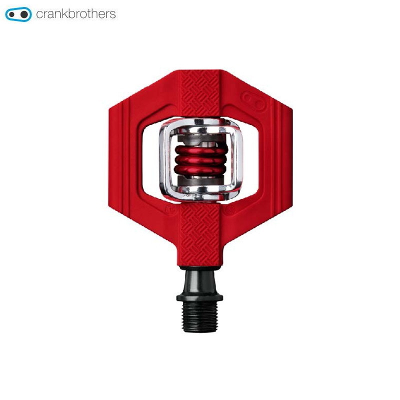 樂天商城 - CRANK BROTHERS キャンディ 1(18?) レッド ペダル