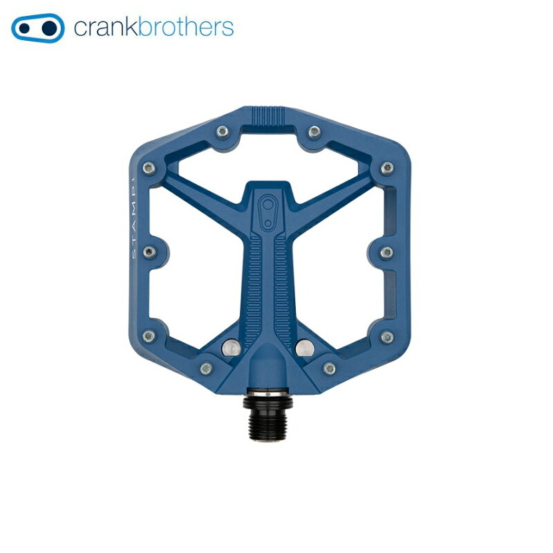 CRANK BROTHERS スタンプ 1 (GEN2) ネイビー スモール ペダル