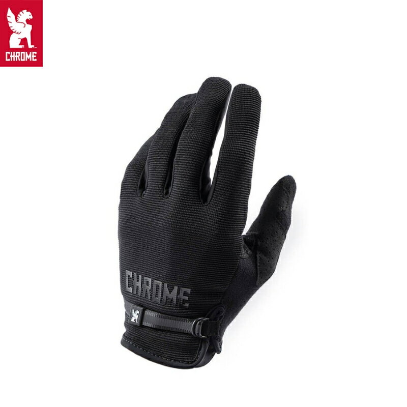 CHROME  CYCLING GLOVES BLACK 2.0