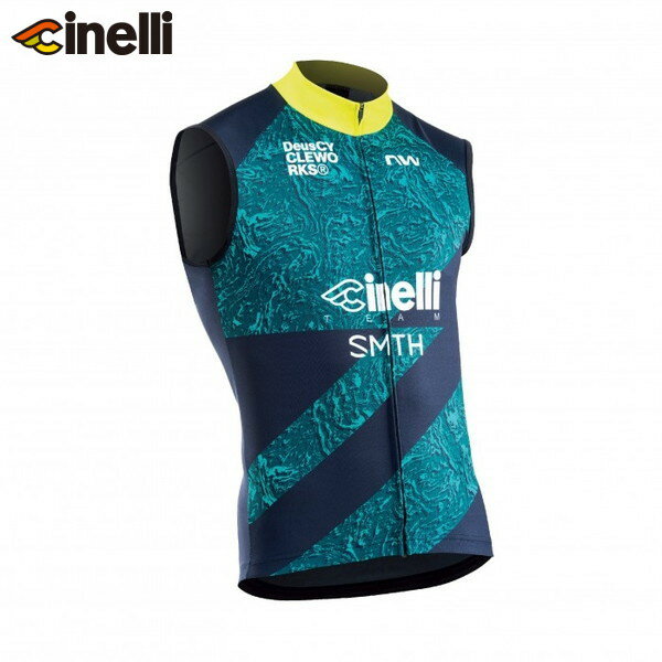 CINELLI チネリ TEAM CINELLI SMITH 2021 WINDPROOF LIGHT VEST チーム チネリ スミス 2021 ウィンドプルーフ ライトベスト