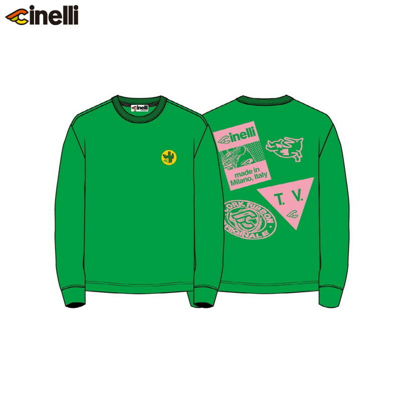 CINELLI `l Cactus long sleeve 75th Anniversary tee JN^X75NTVc TVc