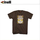 Cinelli チネリ Mr CAT HAT T SHIR ミスターキャットハットTシャツ ブラウン