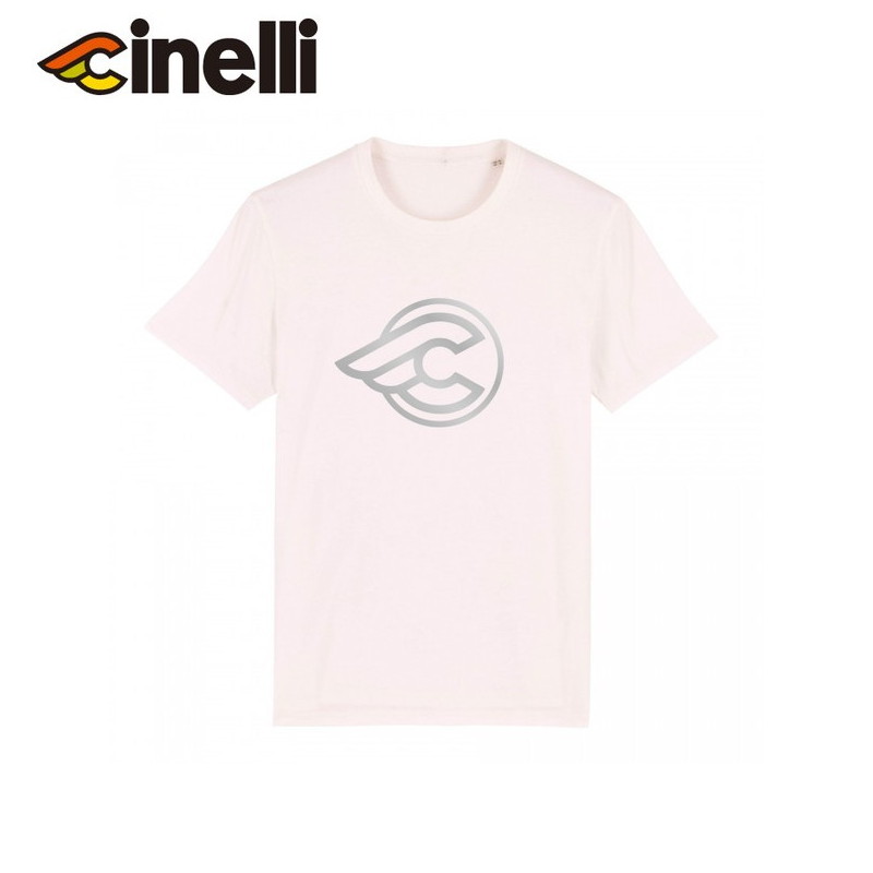 Cinelli/チネリ WINGED REFLECTIVE T-SHIRT OFF WHITE