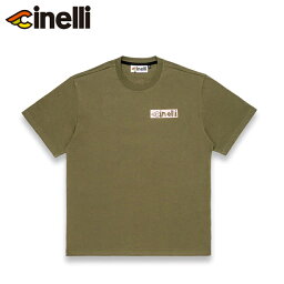 CINELLI チネリ WE-BIKE-HARDER 2023 ARMY Tシャツ