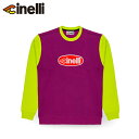 CINELLI チネリ CREWNECK OVAL PURPLE & GREEN