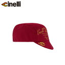 Cinelli チネリ EXPLORER CAP VIA FOLLI BURGUNDY キャップ