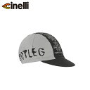 Cinelli チネリ CAP SILVER BOOTLEG SILVER & BLACK キャップ