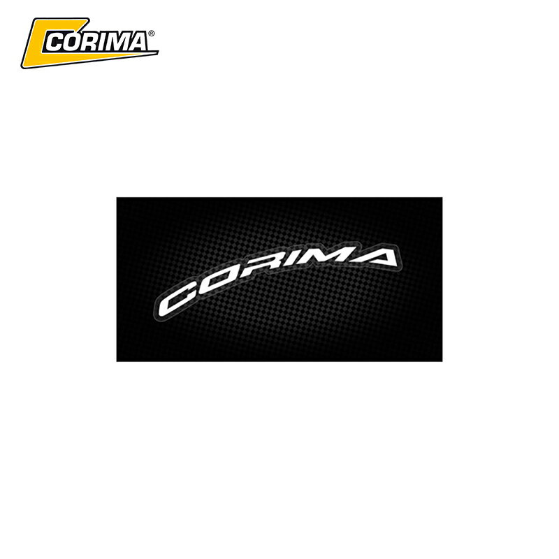 CORIMA/コリマ CORIMA ステッカー 47mm / 58mm 1枚 ホワイト ホイールステッカー